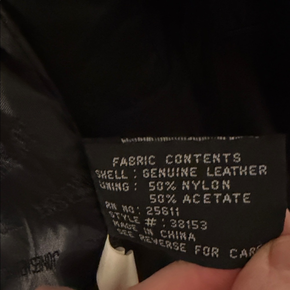 Y2K Jones New York Classic Black Leather Jacket - Picture 5 of 10